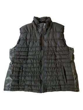 Andrew Marc Performance Black Quilted Puffer Vest 2X